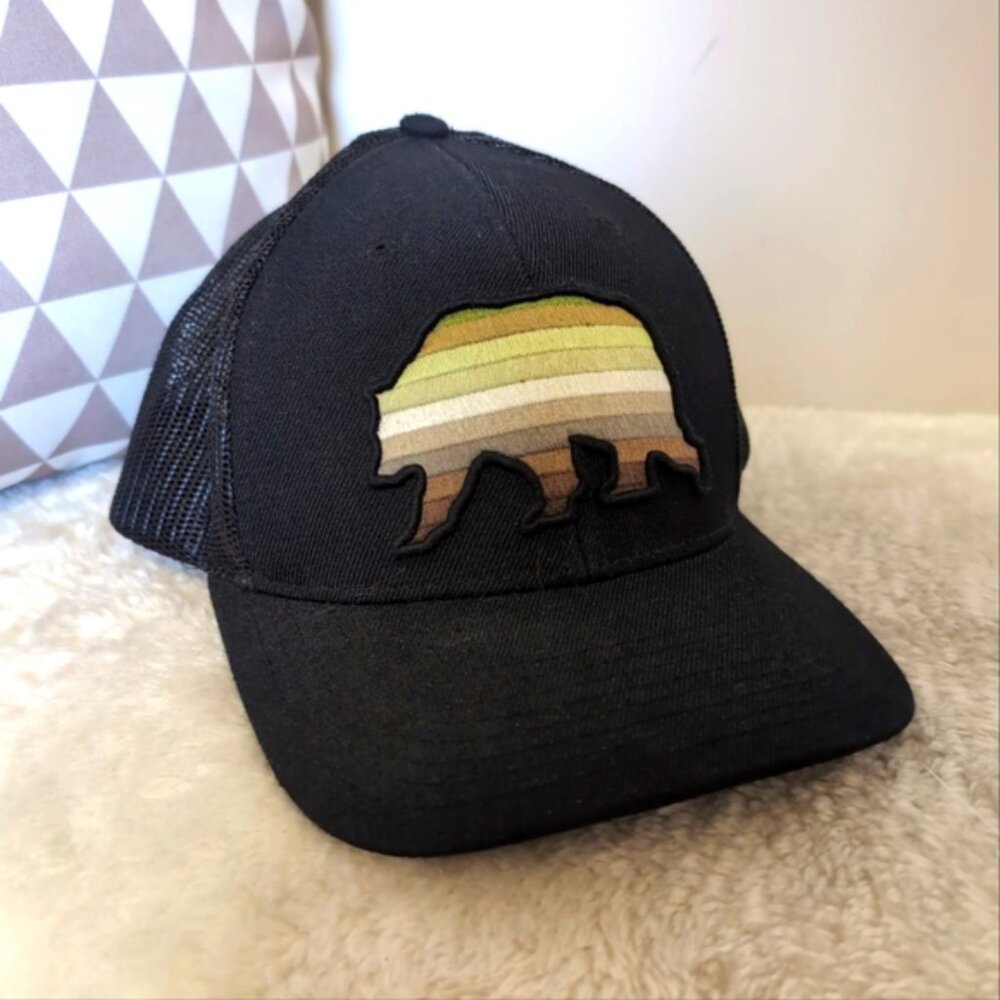 Local Crowns Buffalo Animal Collection Trucker Snapback Outdoor Adjustable Hat - Picture 2 of 7